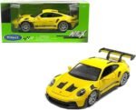 Diecast Model Car Compatible with Welly 1:24 Scale Porsche 911 GT3 RS (992) Model Car