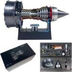 TR900 AT-28CM-H Turbofan Engine Model.Aircraft Engine Turbojet Engine Replica 28cm.